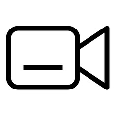 Video line icon