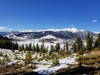 Snow Covered Mountains