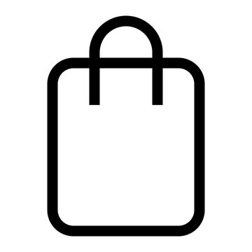 Bag line icon