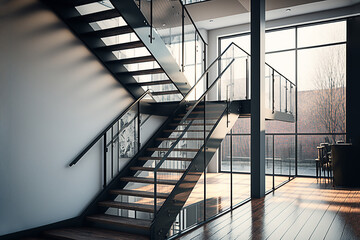 Obraz premium estrutura metálica designer 