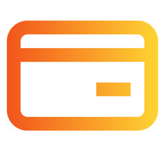 Credit Card gradient icon