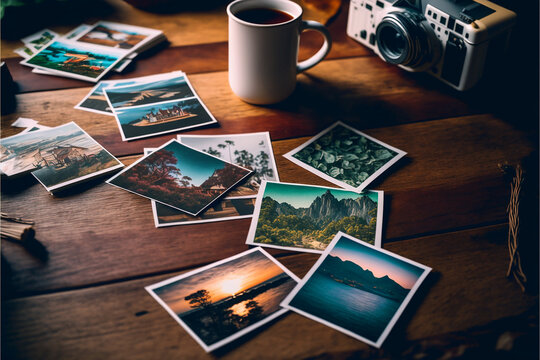 fotos polaroides com registros de viagens dos sonhos 