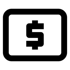 Money line icon