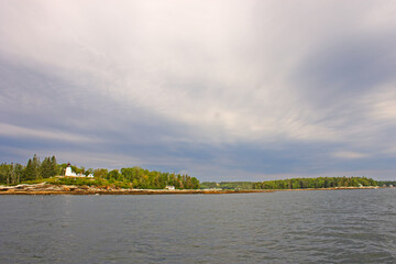 Entering Boothbay Harbor