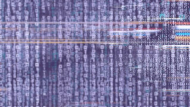 Fondo abstracto de tecnolog&iacute;a, ciencia e inform&aacute;tica en la nube. Fondo de pantalla de c&oacute;digo binario.