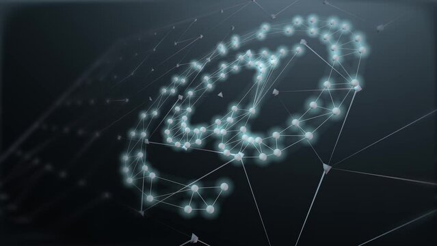  S&iacute;mbolo de Internet en la web oscura o profunda. Ilustraci&oacute;n 3d de la tecnolog&iacute;a de internet.