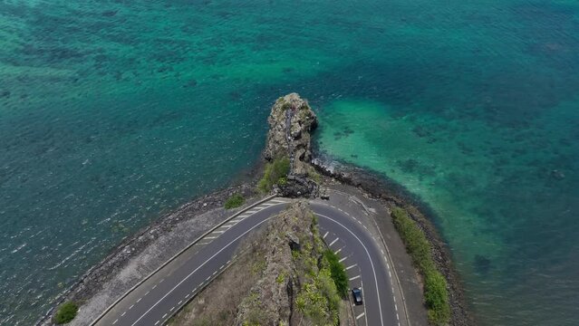 Baie Du Cap Maconde View Point, Mauritius Attractions, Aerial View