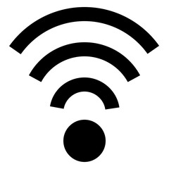 Wifi glyph icon