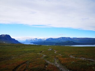 Nordic mountain range