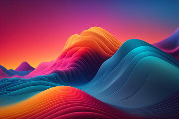  gradient colorful background created with Generative AI
