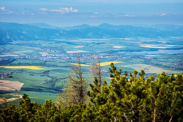 Low Tatras and Liptov basin, Slovakia