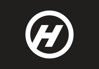 this is letter h icon design