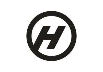 this is letter h icon design
