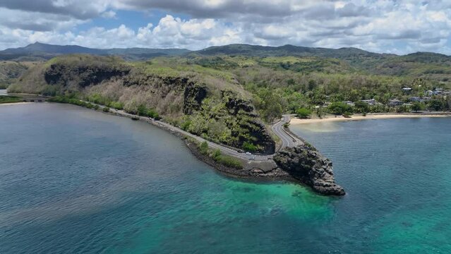 Baie Du Cap Maconde View Point, Mauritius Attractions, Aerial View