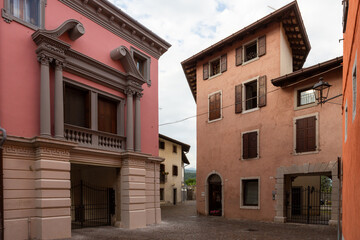 Fototapeta premium medieval city in Italy cividale del friuli