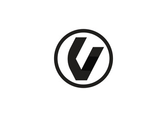this is letter V icon design for your company