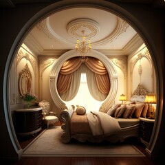 Obraz na płótnie Canvas Luxury Bedroom