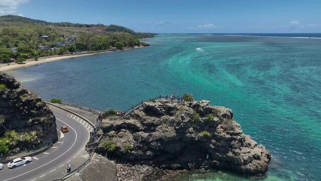 Baie Du Cap Maconde View Point, Mauritius Attractions, Aerial View