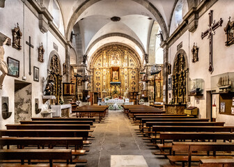 Fototapeta premium interior of church