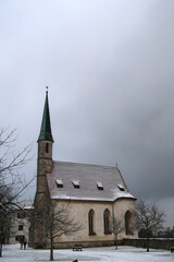 Fototapeta na wymiar Herminenkapelle Burghausen, Bayern