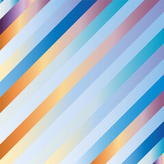 Fototapeta premium Striped gradient multicolored background. Abstract vector template