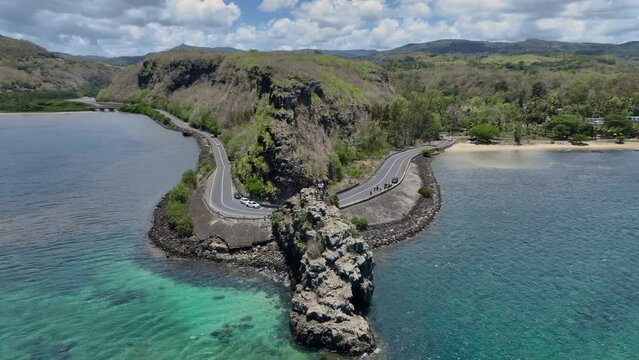Baie Du Cap Maconde View Point, Mauritius Attractions, Aerial View