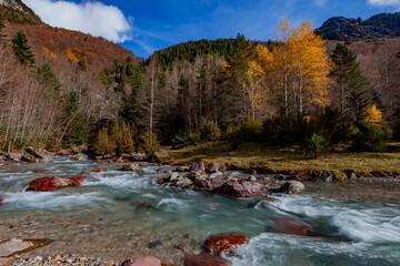 Conca river. National Park of Ordesa and Monte Perdido