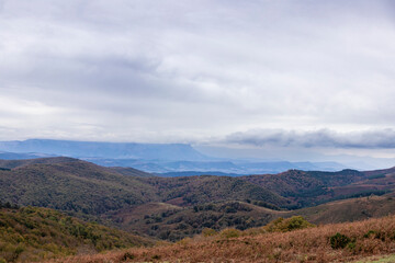 Fototapeta na wymiar Gorbea Natural Park landscape Basque Country, Spain, Europe