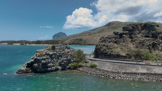 Baie Du Cap Maconde View Point, Mauritius Attractions, Aerial View