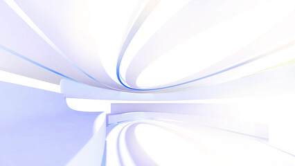 Abstract background white structure,speed motion,3D rendering