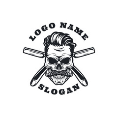 Skull Graphic Logo Design