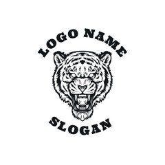 Tiger Graphic Logo Design
