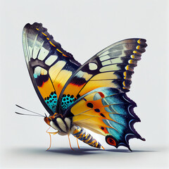 butterfly on a white background