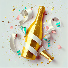 Celebration_golden_champagne_bottle
