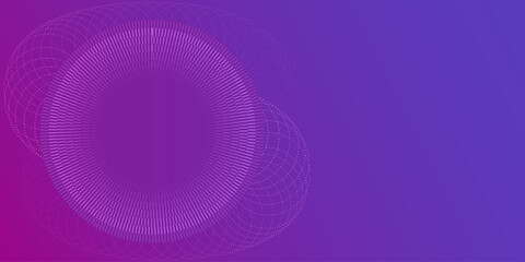 Magenta purple gradient background. Abstract vector banner with wavy lines. Social media cover template. Metaverse. Abstract blue, pink banner template. Bright low poly background. Magic space light. 