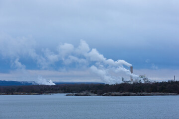 Ships in Swedish ports in summer
