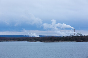 Ships in Swedish ports in summer