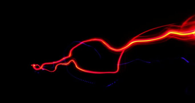 Proton pack energy beam / streams in 4K
