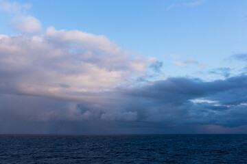 Fototapeta premium Cloudscape in the sea