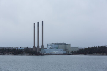 Ships in Swedish ports in summer