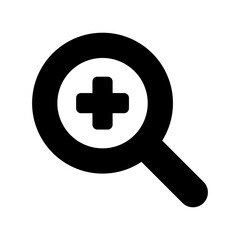 Fototapeta premium Zoom In Icon