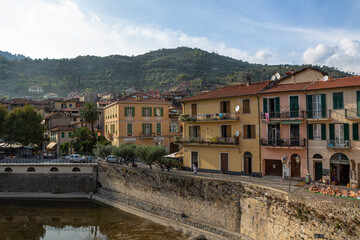 Obraz premium a historic medieval Italian town