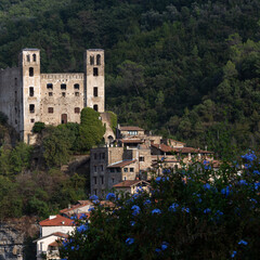 a historic medieval Italian town