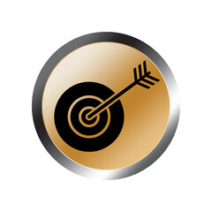 Illustration Vector Graphic of Marketing Target icon design template