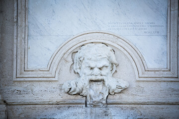 Streets of old Civitavecchia