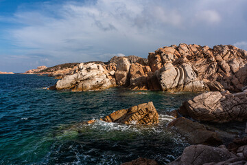 Obraz na płótnie Canvas Summer Mediterranean landscapes around Sardinia