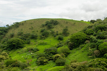 landscape with clouds