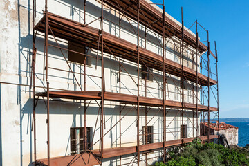 Summer Mediterranean landscapes around Sardinia