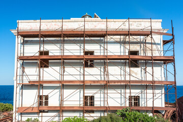 Summer Mediterranean landscapes around Sardinia