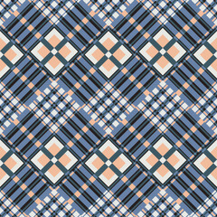 Blue argyle pattern